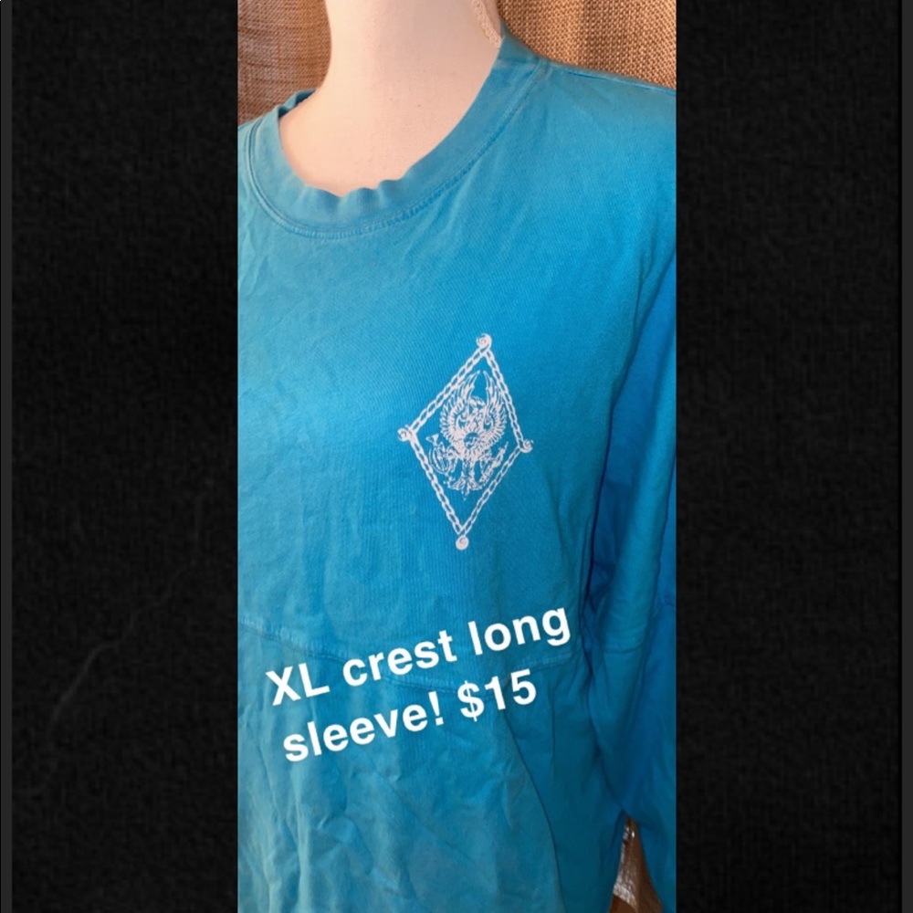 XL long Sleeve pi beta phi crest shirt
